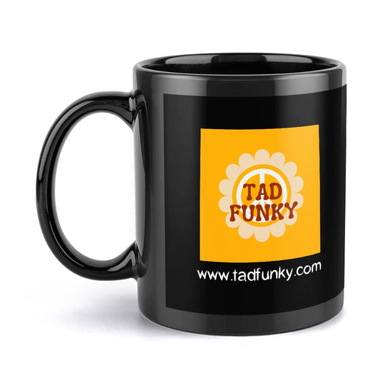 Tad Funky Logo Black mug
