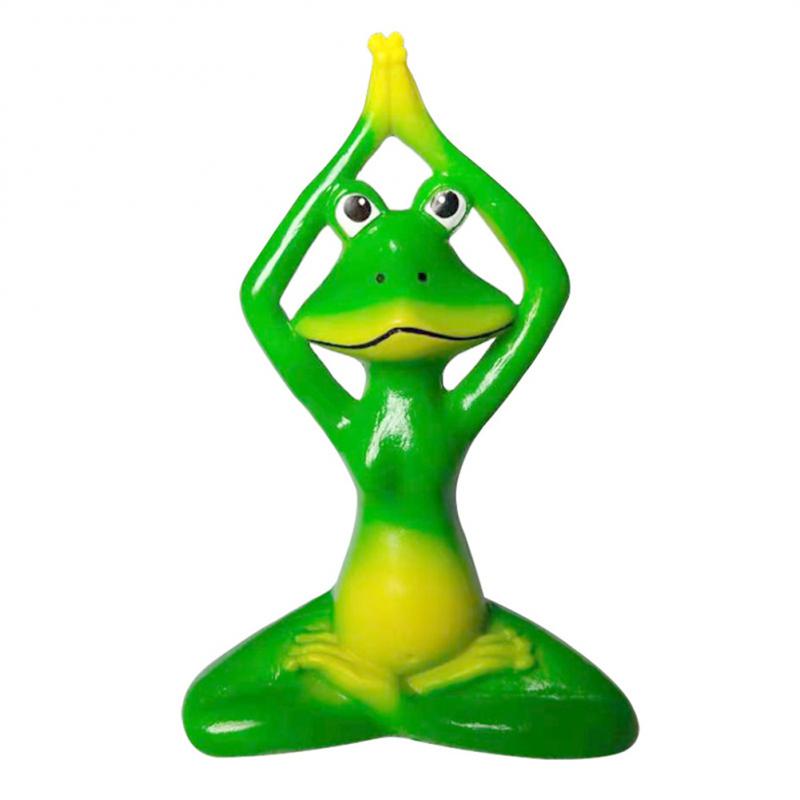 Zen Frog Statue