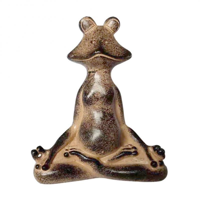 Zen Frog Statue