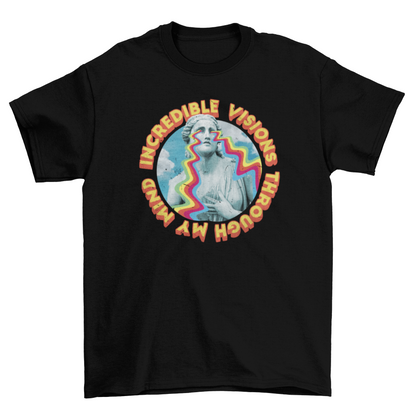 Rainbow Retro Tee Shirt